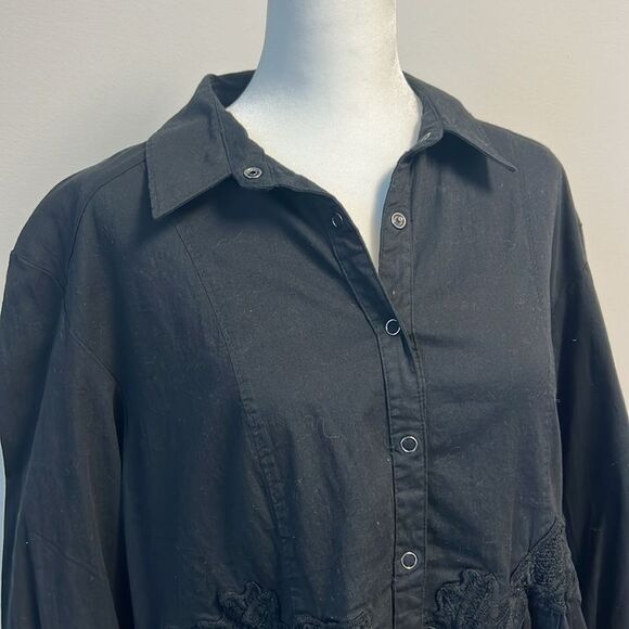 Free People Constance Mini Dress Black S - Picture 5 of 9